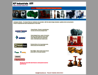 kf-industrials.com screenshot