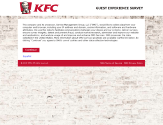 kfcgrenadasurvey.com screenshot