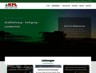 kfl-loewenberg.de screenshot