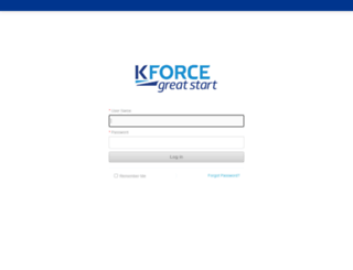 kforcegreatstart.estaff365.com screenshot