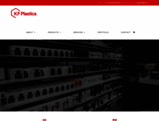 kfplastics.com.au screenshot