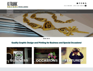kfrankdesigns.com screenshot