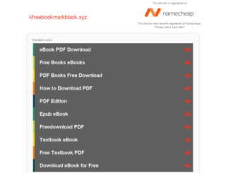 kfreebookmarkblack.xyz screenshot