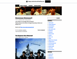 kfrenzy.wordpress.com screenshot