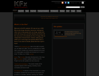 kfx.org.uk screenshot