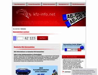 kfz-info.net screenshot