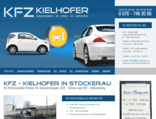 kfz-kielhofer.at screenshot