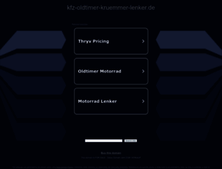 kfz-oldtimer-kruemmer-lenker.de screenshot