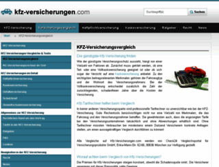 kfz-rechner.net screenshot