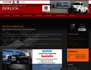 kfz-service-derlich.de screenshot