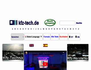 kfz-tech.de screenshot
