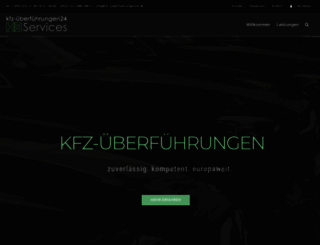 kfz-ueberfuehrungen24.de screenshot