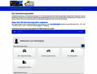 kfz-versicherungsmakler.de screenshot
