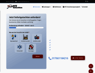 kfzgutachtenberlin.net screenshot