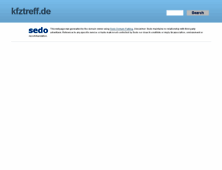 kfztreff.de screenshot