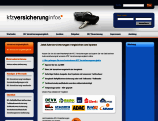 kfzversicherung-infos.de screenshot