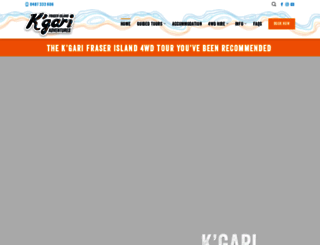 kgarifraserisland.com.au screenshot