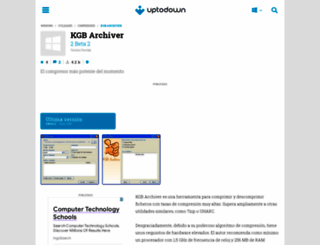 kgb-archiver.uptodown.com screenshot