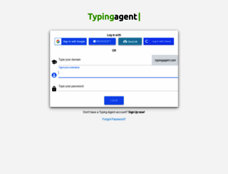 kgbsd.typingagent.com screenshot