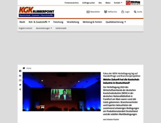 kgk-rubberpoint.de screenshot