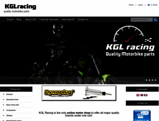 kglracing.com screenshot