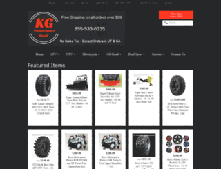 kgmotorcycletires.com screenshot
