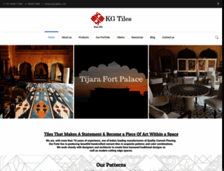 kgtiles.com screenshot