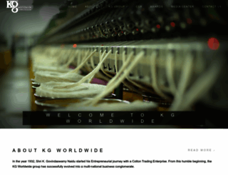 kgworldwide.com screenshot