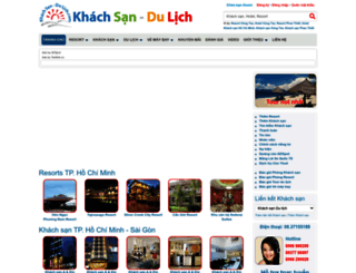 khachsan-dulich.com screenshot