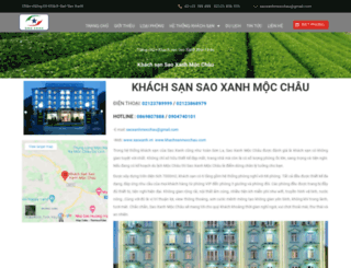 khachsanmocchau.com screenshot