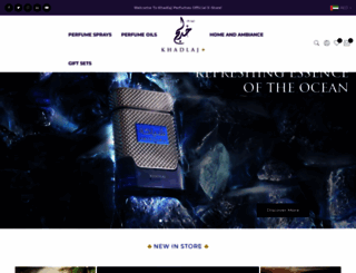 khadlaj-perfumes.com screenshot
