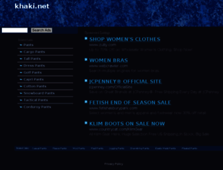 khaki.net screenshot