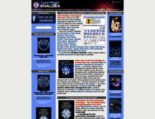 khaldea.com screenshot