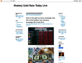 khaleej-gold.blogspot.com screenshot