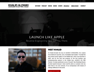 khalidalzanki.com screenshot