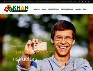 khandrivingschool.com.au screenshot