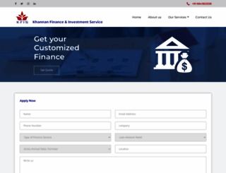 khannanfinance.com screenshot