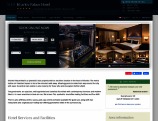 kharkivpalacepremierhotel.com screenshot