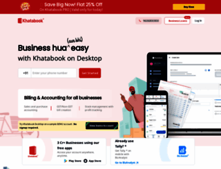 khatabook.com screenshot