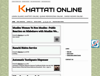 khattationline.blogspot.com screenshot
