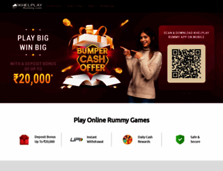 khelplayrummy.com screenshot