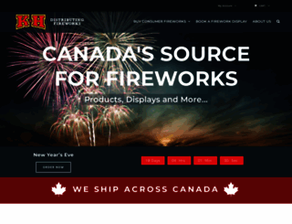 khfireworks.ca screenshot