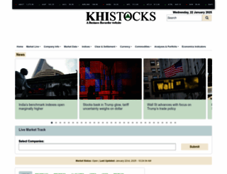 khistocks.com screenshot