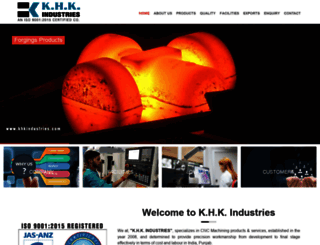 khkindustries.com screenshot