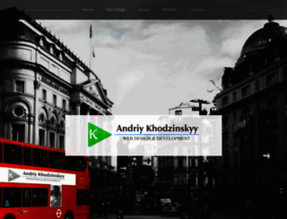 khodzinskyy.ie screenshot