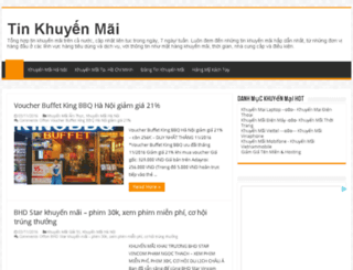 khuyenmaishock.com screenshot