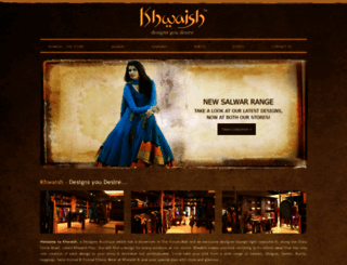 khwaishdesigns.com screenshot