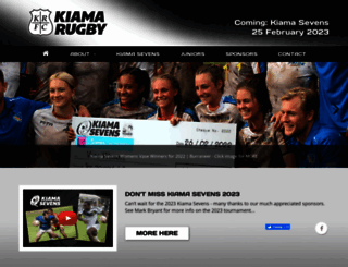 kiamarugby.com screenshot