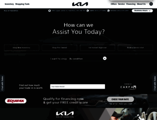 kiaofhamilton.com screenshot
