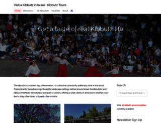 kibbutzvisit.com screenshot